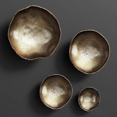 新中式金属墙饰挂件